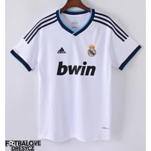 Real Madrid 2012-2013 Retro Domácí Dres Krátký Rukáv Real Madrid 2012-2013 Retro Domácí Dres Krátký Rukáv